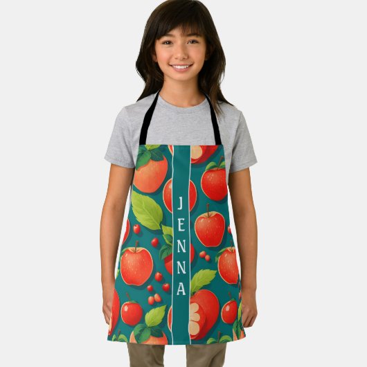 Apple Head Chihuahua mozaïek kleurrijk patroon Schort (Insitu)