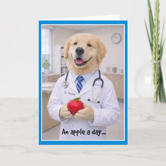Apple Health  Get Well Card  AA-1 Kaart (Voorkant)