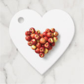 Apple Heart Bedankjes Labels (Voorkant)