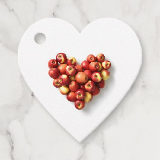 Apple Heart Bedankjes Labels (Voorkant)