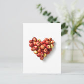 Apple Heart Briefkaart (Staand voorkant)