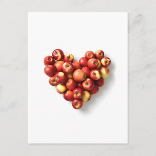 Apple Heart Briefkaart (Voorkant)