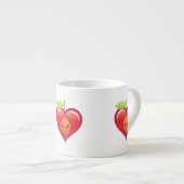 Apple Heart Espresso Kop (Voorkant rechts)