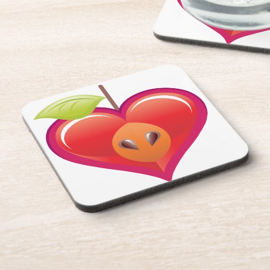 Apple Heart Onderzetter (Linkerzijde)