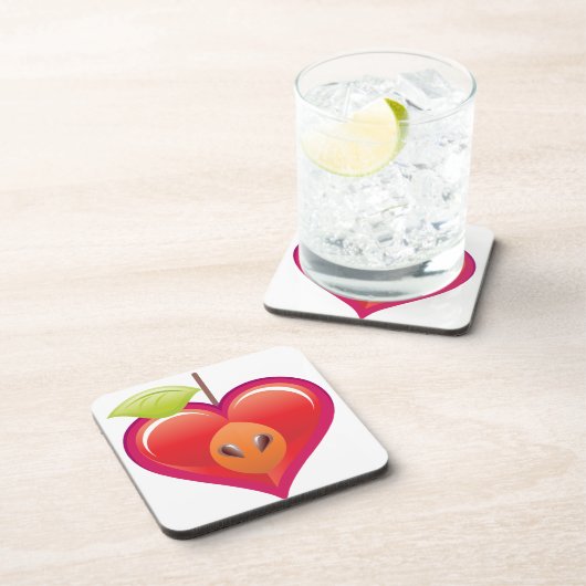 Apple Heart Onderzetter (Rechterzijde)