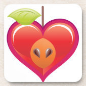 Apple Heart Onderzetter (Voorkant)