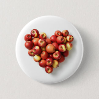 Apple Heart Ronde Button 5,7 Cm