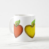 Apple Hearts CadeauMok docent Koffiemok (Voorkant links)