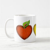 Apple Hearts CadeauMok docent Koffiemok (Links)