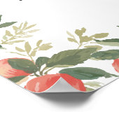 Apple Herfst Baby shower welkomstbord Poster (Hoek)