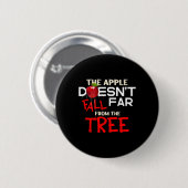 Apple Herfst niet ver van de boomappelpluk Ronde Button 5,7 Cm (Voorkant /achterkant)