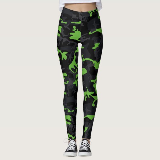 Apple Highlights Camo Leggings (Voorkant)
