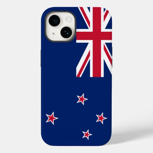 Apple Hoesje-Mate, Nieuw-Zeelandse vlag Case-Mate iPhone Case (Achterkant)