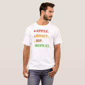 Apple Honey Dip Herhalen T-shirt (Voorkant volledig)