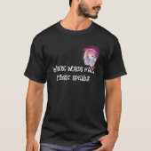 Apple-hoofdtelefoons T-shirt (Voorkant)