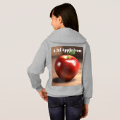 Apple Icon Pullover Hoodie (Achterkant volledig)