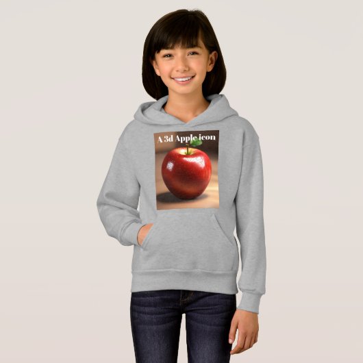 Apple Icon Pullover Hoodie (Voorkant volledig)