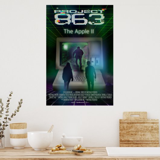 Apple II // Project 863 Origineel Poster (Keuken)