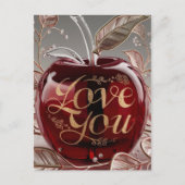 Apple, ik hou van je feestdagenkaart (Voorkant)