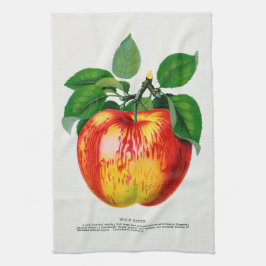 Apple Illustratie Keukenhanddoek
