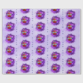 Apple in dankbaar Galaxy-inpakpapier Cadeaupapier (Vlak)