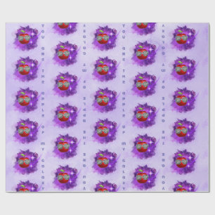 Apple in dankbaar Galaxy-inpakpapier Cadeaupapier