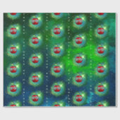 Apple in dankbaar Galaxy-inpakpapier Cadeaupapier (Vlak)