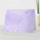 Apple in een dankbare Galaxy-bedankkaart Bedankkaart (Achterkant)