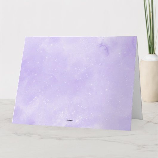 Apple in een dankbare Galaxy-bedankkaart Bedankkaart (Achterkant)