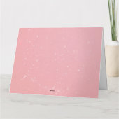 Apple in een dankbare Galaxy-bedankkaart Bedankkaart (Achterkant)