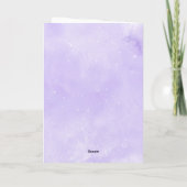 Apple in een dankbare Galaxy-bedankkaart Bedankkaart (Achterkant)