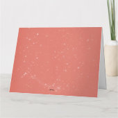 Apple in een dankbare Galaxy-bedankkaart Bedankkaart (Achterkant)