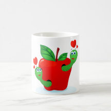 Apple in Love, witte mok