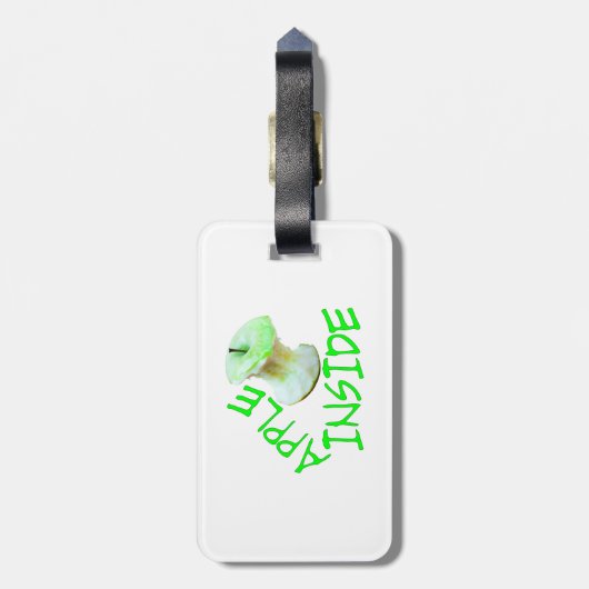 Apple Inside Bagagelabel (Achterkant verticaal)