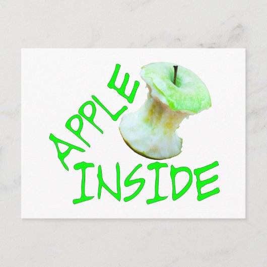 Apple Inside Briefkaart (Voorkant)