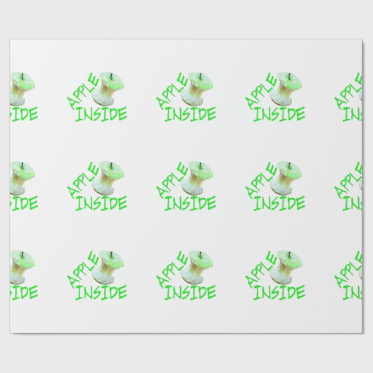 Apple Inside Cadeaupapier (Vlak)