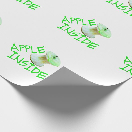 Apple Inside Cadeaupapier (Hoek)