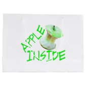 Apple Inside Large Cadeautasje (Achterkant)