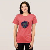 Apple Inspired Mark Grafische Tri Blend T-shirt St (Voorkant volledig)