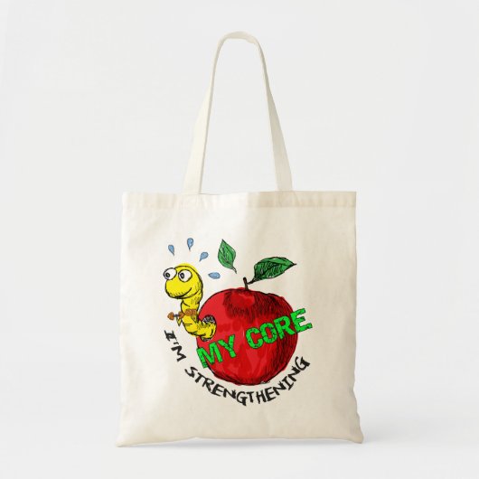 Apple invader tote bag (Voorkant)