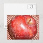 Apple Invitation Uitnodiging Briefkaart (Voorkant / Achterkant)