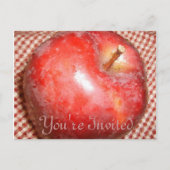 Apple Invitation Uitnodiging Briefkaart (Voorkant)