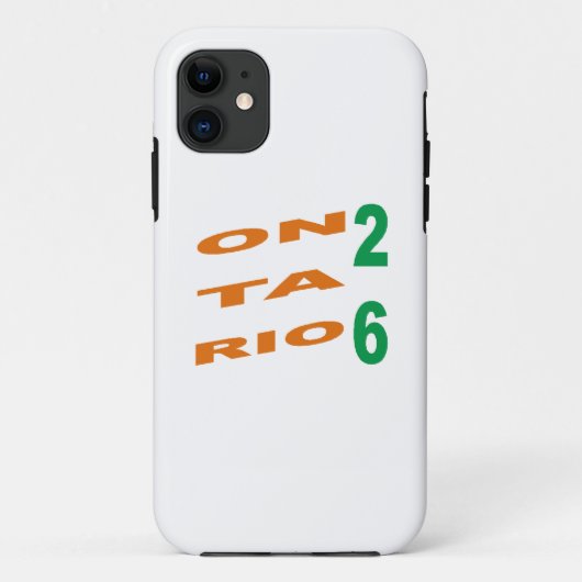 Apple iPhone11 Hoes ONTARIO  26 (Achterkant)