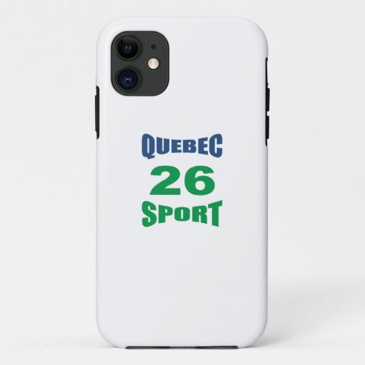 Apple iPhone11 Hoesje QUEBEC SPORT 26 (Achterkant)