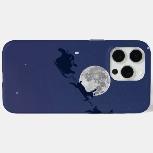 Apple iPhone15 pro max kerstversie telefoonhoesje Case-Mate iPhone Case (Achterkant (horizontaal))