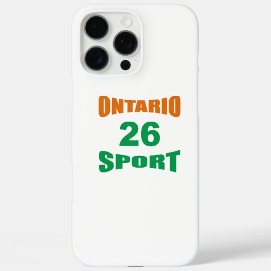 Apple iPhone16 Pro Max hoes ONTAQRIO SPORT 26 (Achterkant)