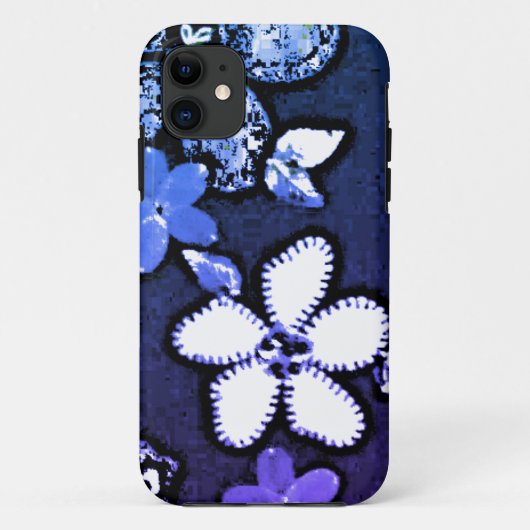 apple iphone 11 bloem stijl ontwerp Case-Mate iPhone case (Achterkant)