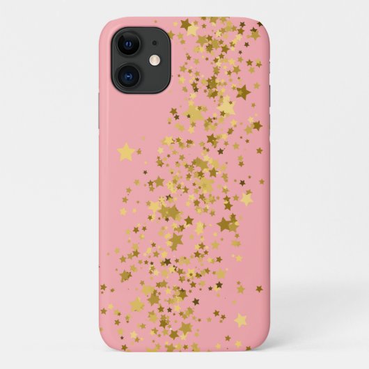 Apple iPhone 11 Hoesje-Gold-sterren Case-Mate iPhone Case (Achterkant)