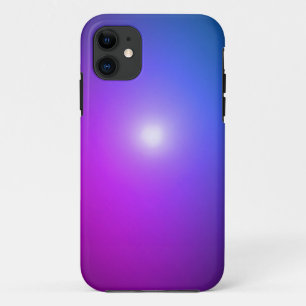 apple iphone 11 hoesje paarse tinten ontwerp