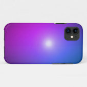 apple iphone 11 hoesje paarse tinten ontwerp (Achterkant (horizontaal))
